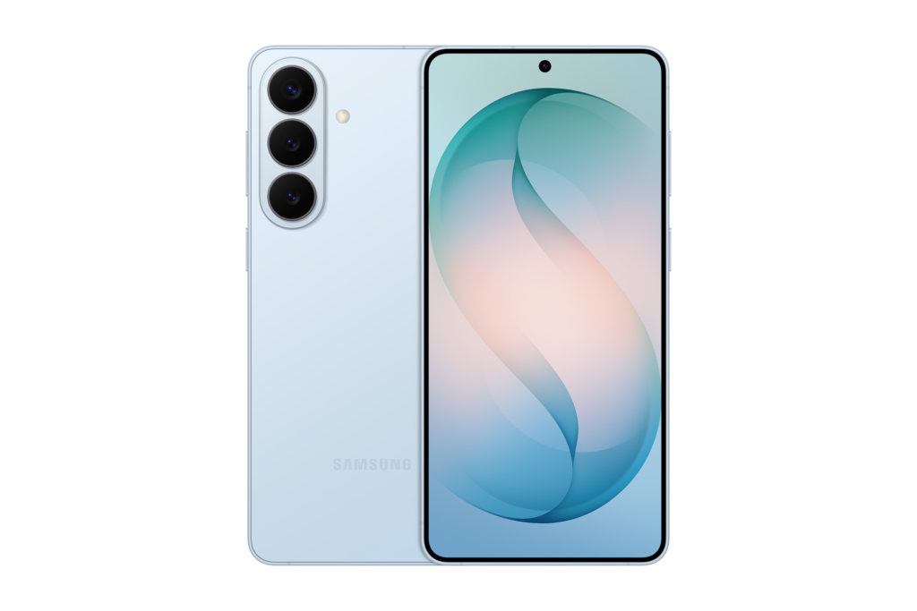 Samsung Galaxy S26 plus 5g 256GB Dual Sim sky blue front&back view excelltronics.co.za