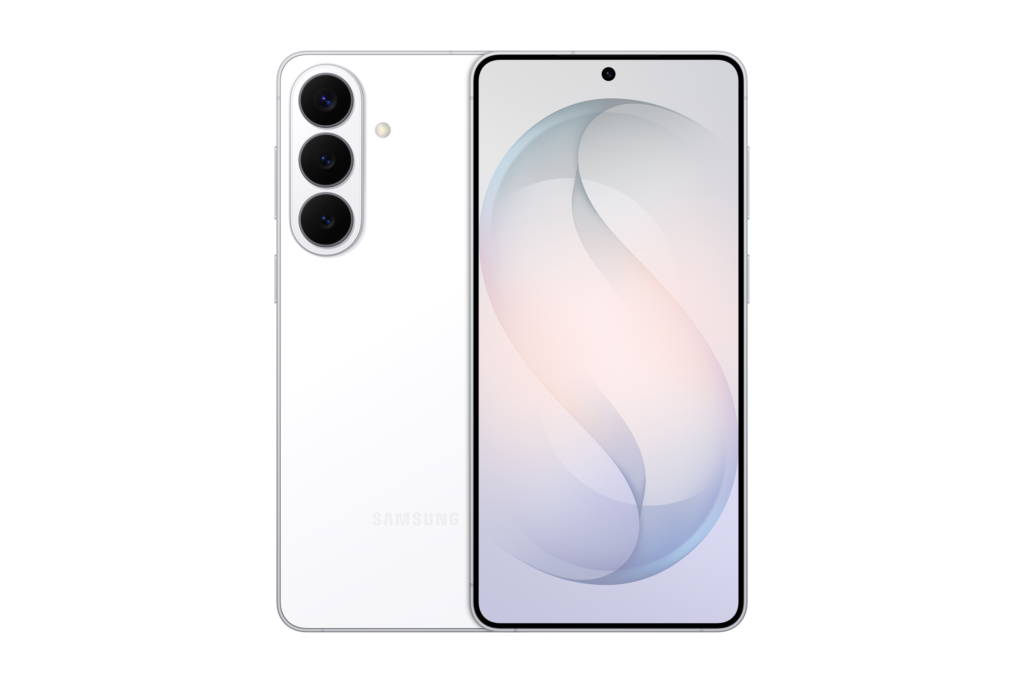 Samsung Galaxy S26 plus 5g 256GB dual sim white front&back view